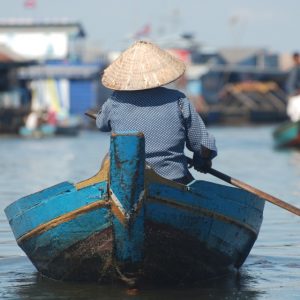 Person in a fishing-boat