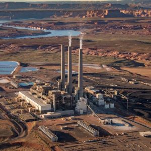 Power plant on the Navajo Nation