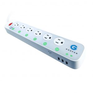 power strip with multiple ports
