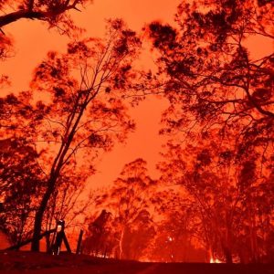 Image of Australian wildfire