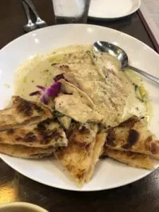 Thai curry dish 