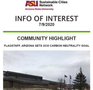 July 9, 2020 Info of Interest new article