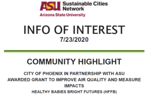 Info of Interest emailer July 23, 2020