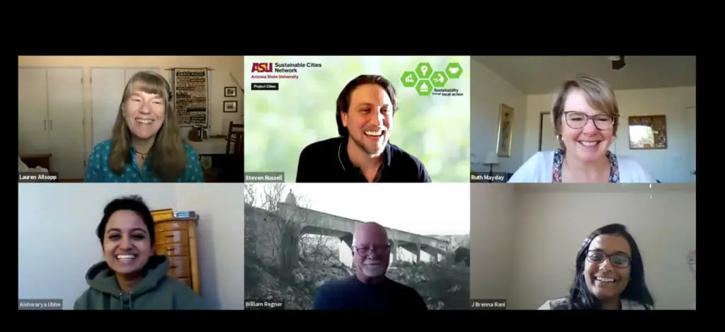 Zoom screenshot from Clarkdale webinar