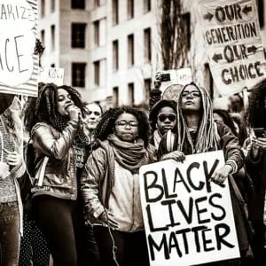 Black Lives Matter protestors