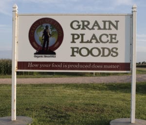 Grain Place Farm sign