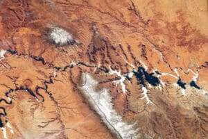 NASA image of the Colorado Plateau